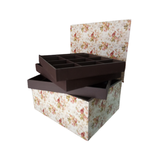 Baú Mdf Extra Grande Florzinha