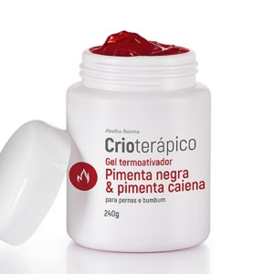 GEL TERMOATIVADOR PIMENTA NEGRA E PIMENTA CAIENA