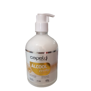 Álcool Creme Antisséptico Capely 400g