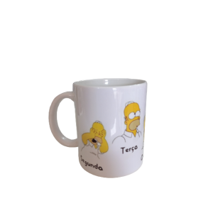 Caneca De Porcelana Homer Simpsons