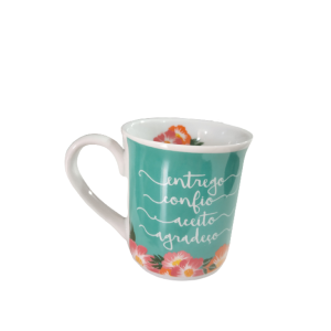 Caneca Pequena Entrego Confio...