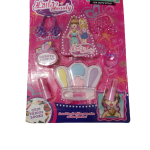 Kit Maquiagem Little Beauty- Com Acessórios