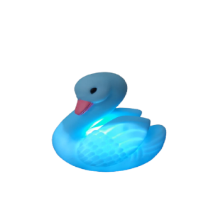 LUMINÁRIA CISNE AZUL