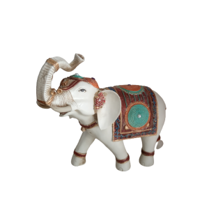 Elefante Indiano Branco Extra Grande