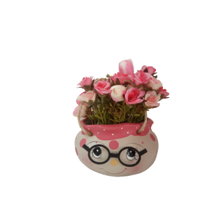 Cachepot Com Óculos