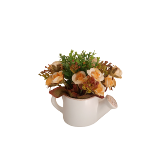 Arranjo regador Com Flor Amarela