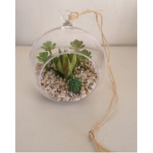 ARRANJO SUCULENTA SUSPENSA