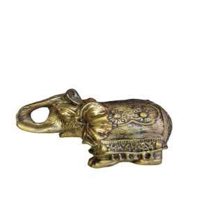 ELEFANTE  DOURADO PEQUENO