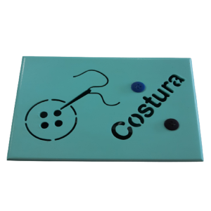 CAIXA DE COSTURA AZUL