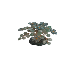 MINI ÁRVORE DE PEDRA VERDE