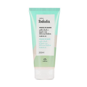 Mousse De Banho Natura Tododia Flor De Lis 200ml