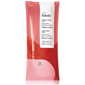 Refil Sabonete Líquido em Gel Tododia Tâmara e Canela 300ml