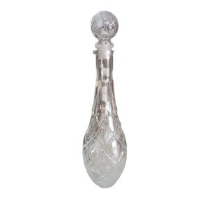 LICOREIRA DE VIDRO TRANSPARENTE