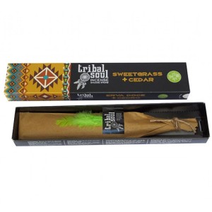 INCENSO VARETA TRIBAL SOUL ERVA DOCE E CEDRO