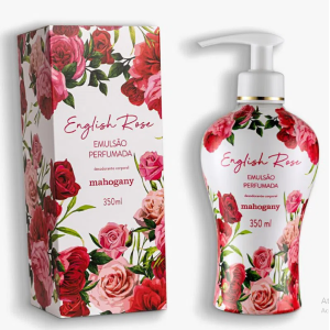 ENGLISH ROSE HIDRATANTE DESODORANTE CORPORAL MAHOGANY 350 ML
